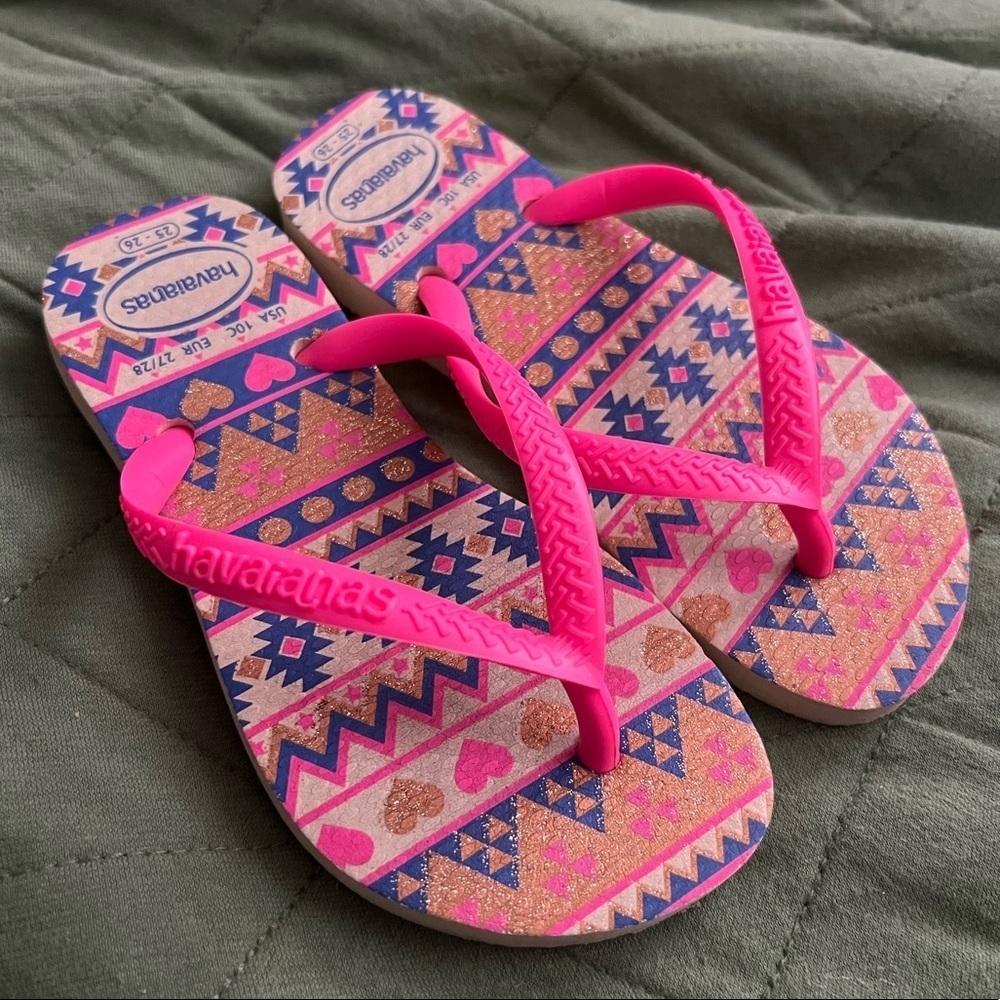 Havaianas | Flip Flop | Little Girls | 10